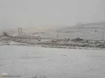 طبیعت برفی ارتفاعات و مناطق روستایی اهر