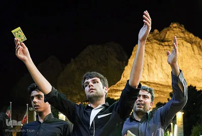شب بیست و سوم ماه مبارک رمضان-گلزار شهدای کرمان‎‎
