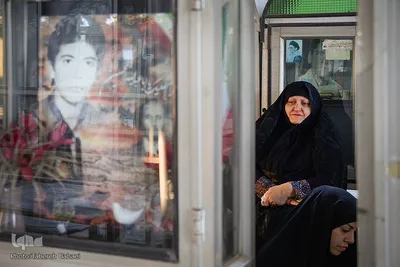گلزار شهدای تهران، در روز شهادت امام رئوف