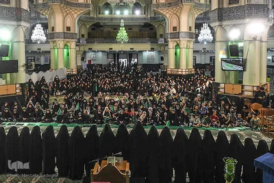 گردهمایی سه ساله‌های حسینی در حرم حضرت عبدالعظیم(ع)