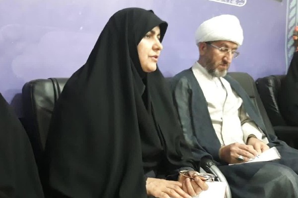 سیده ریحانه رحیم‌زاده، مسئول بسیج جامعه زنان سپاه حضرت ابوالفضل(ع) لرستان
