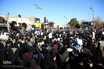 مراسم تشییع پیکر مطهر شهید سپهبد سلیمانی