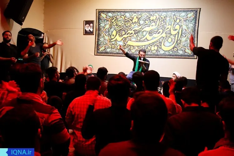 روضه حضرت الصِّدِّیقَةُ الشَّهِیدَةُ در هیئت رایة العباس