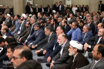 دیدار مسئولان نظام با رهبر انقلاب