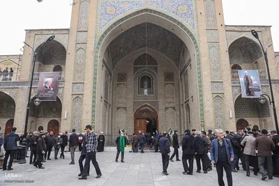 مراسم تشییع پیکر مطهر آیت‌الله امامی کاشانی