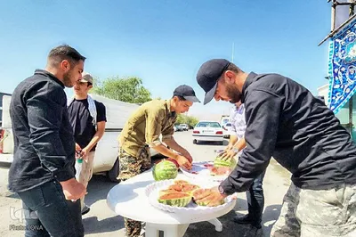 تردد زائران اربعین حسینی از پایانه مرزی تمرچین پیرانشهر