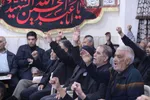 سوگواری اهالی شهرک سعدی در عزای رهبر شهید