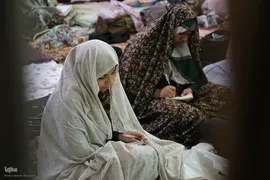  مراسم معنوی اعتکاف درقم