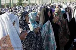 نماز عید سعید فطر در تپه مصلای همدان