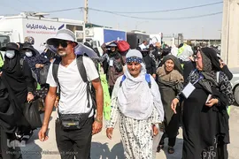 مرز شلمچه در آستانه اربعین