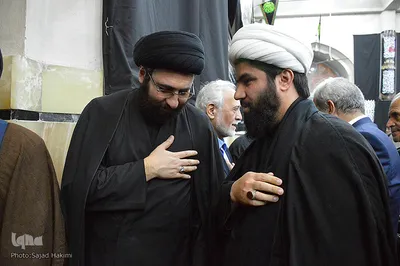 مراسم چهلمین روز ارتحال آیت الله هاشمی شاهرودی در قم