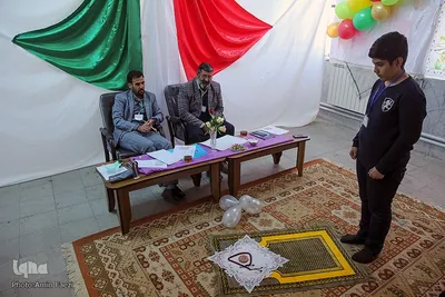 مسابقات قرآن دانش آموزان در استهبان‎‎