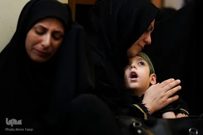 مراسم شیرخوارگان در حرم مطهر شاهچراغ(ع)