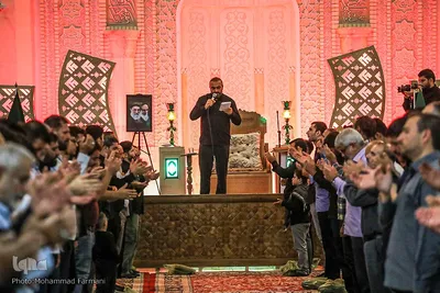 مراسم سوگواری شب شهادت امام حسن عسکری(ع) شاهچراغ