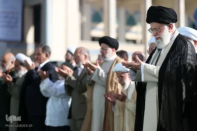نماز عید سعید فطر به امامت رهبر انقلاب