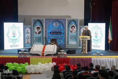 آیین افتتاحیه مسابقات قطب دو قرآن، عترت و نماز امسال خوزستان در شهرستان کارون