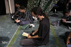 مراسم پرفیض احیای شب بیست و یکم ماه مبارک رمضان در مسجد دانشگاه تهران