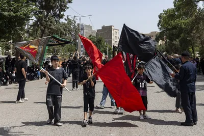 عزاداری عاشورای حسینی در کرج‎