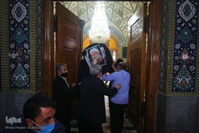 تشیع پیکر آیت الله محمد یزدی