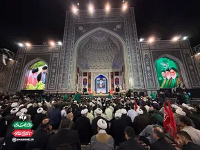 فیلم | تلاوت «جلیل اشرفی» در مراسم چهلم «آقای شهید»