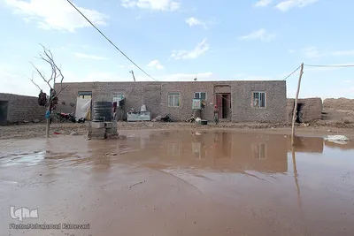 تخریب روستاهای خراسان جنوبی بر اثر سیل