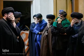 مراسم وداع با پیکر آیت الله هاشمی شاهرودی