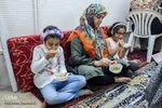 لحظه افطار در مساجد 