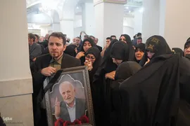 مراسم خاک سپاری خادم‌القرآن عبدالرسول عبایی