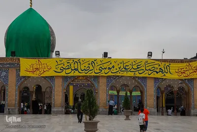 رونمایی از گنبد جدید حضرت طاهر بن زین العابدین علیهماالسلام