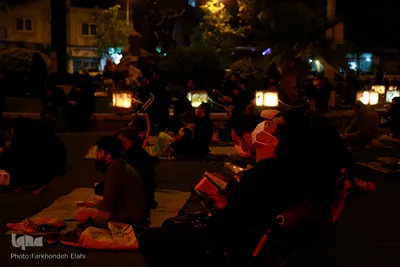 احیای شب بیست و یکم ماه مبارک رمضان در مسجد امام صادق(ع)
