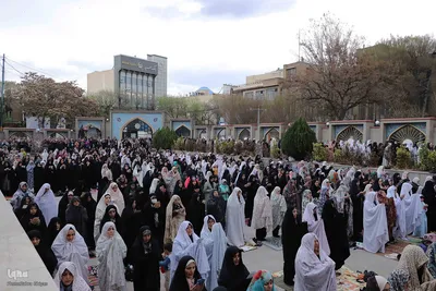 نماز عید فطر در تبریز