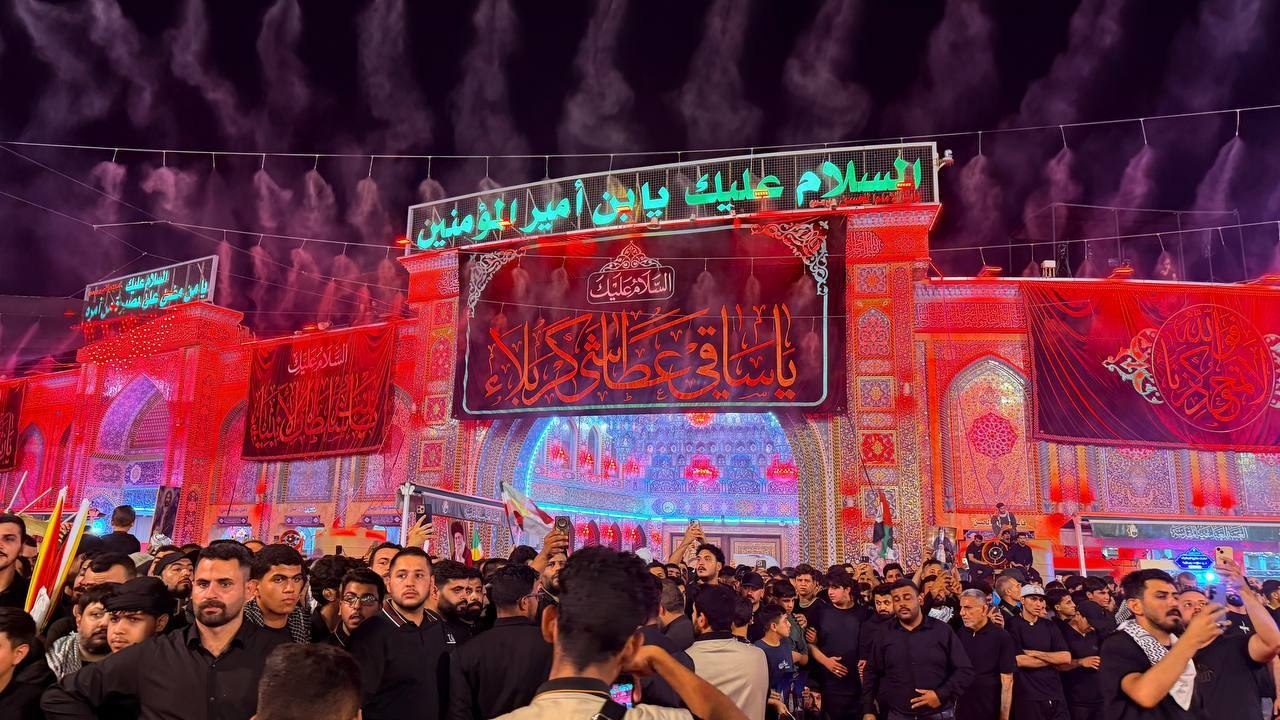Funérailles du guide martyr à Karbala 