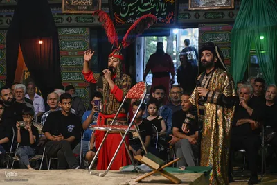 تعزیه حسینیه اعظم برغان