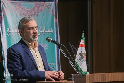 رحیم قربانی در اختتامیه ششمین دوره الحافظون