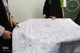 کارگاه تولید پوش سنگ ‌مضجع مطهر امام رضا(ع)