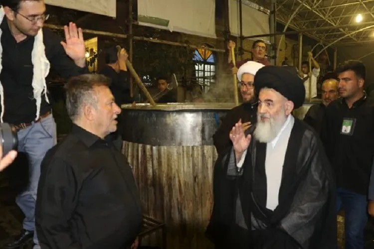 حضور گسترده جوانان در طبخ آش 28 صفر بیانگر انتقال فرهنگ خدمت‌رسانی است