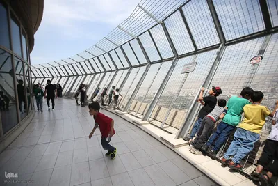 بازدید کودکان کار از جاذبه های گردشگری تهران