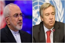 Wasikar Zarif: Ya Kamata Kwamitin Tsaro Ya Yi Allawadai Da Takunkuman Amurka Kan Iran