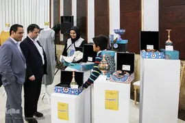 اولین نمایشگاه آثار صنایع دستی با بسته بندی استان یزد‎‎