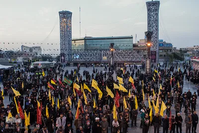 راهپیمایی جاماندگان اربعین حسینی در تهران
