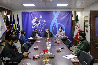 نشست خبری اولین جشنواره ملی و بین‌اللی سرود فجر
