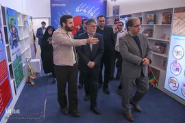 اختتامیه جشنواره کالاهای فرهنگی با حضور سیدعباس صالحی وزیر ارشاد