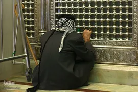 حرم مطهر و نورانی امام موسی کاظم (ع) در شهر کاظمین عراق