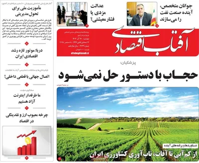 صفحه نخست روزنامه‌های دوشنبه ۱۷ آذر ۱۴۰۴