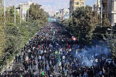 راهپیمایی جاماندگان اربعین حسینی