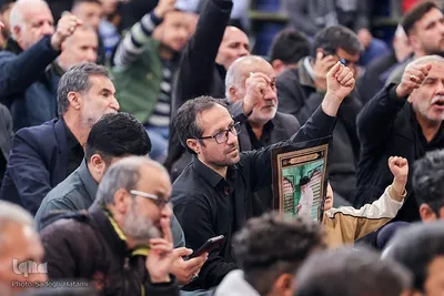 مراسم چهلم رهبر شهید انقلاب در حرم امام رضا (ع)