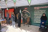 برپایی موکب فرهنگی کتابخانه‌های عمومی کرمانشاه در مرز خسروی
