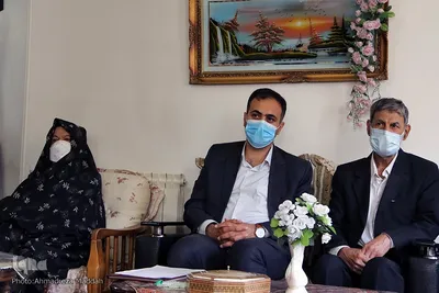 دیدار با خانواده شهید «مهدی اثنی عشری» شهید شاخص هنرمند استان فارس‎‎