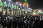 شب عاشورای حسینی در حرم شاهچراغ(ع)