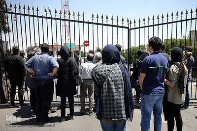 استقبال ازپیکرهای «مهشاد کریمی» و «ریحانه یاسینی» خبرنگاران فقید ایسنا و ایرنا در فرودگاه مهرآباد
